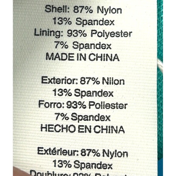 New Bleu Rod Beattie Women Sz 10 Blue Green Ruched Back Swimsuit Bikini Bottoms - Picture 11 of 12